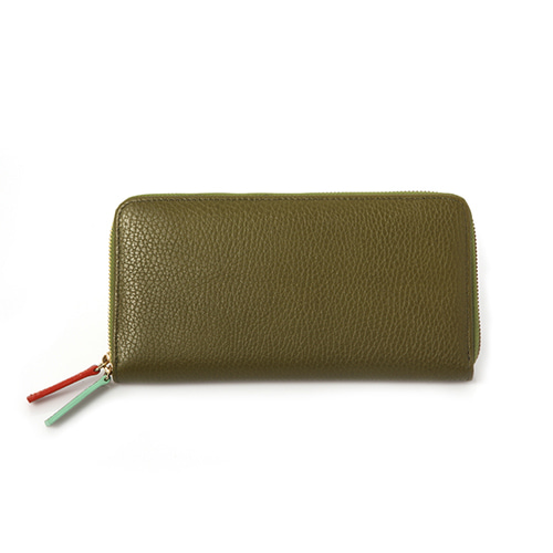 Zip Around Wallet-Italian Leather