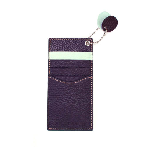 Vertical Card Case - Italian Leather